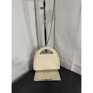 Coach Mini Wallet on Chain WOC Chalk White NWT